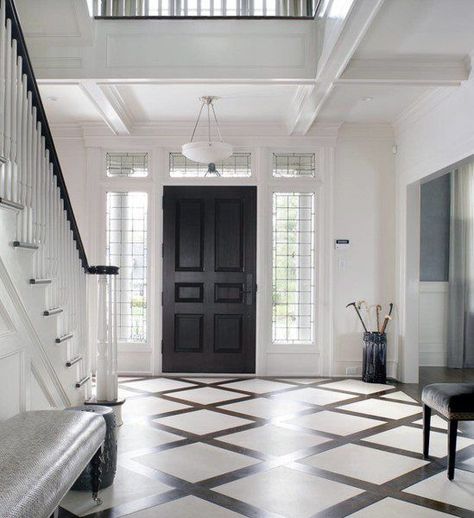 Top 80 Best Foyer Ideas - Unique Home Entryway Designs Entryway Designs, Entrance Foyer Design, Foyer Ideas Entryway, Foyer Flooring, Home Entryway, Foyer Ideas, House Paint Interior, Foyer Entryway, Entrance Foyer