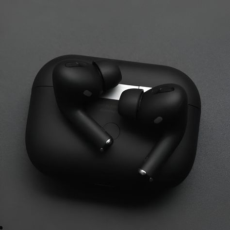 Airpods Pro Black, Airpods Black, White Figures, Vision Board Inspiration, Active Noise Cancellation, Black Edition, Black Case, Wireless Earbuds, Airpods Pro