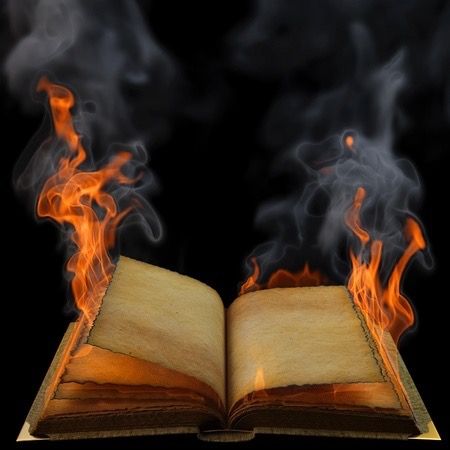 Liar, Liar, Bible on Fire – Legionwriter Ray Bradbury Quotes, Book Burning, Writing Voice, Charity Gifts, Ray Bradbury, New Rock, Gone Wrong, Open Book, Urban Fantasy