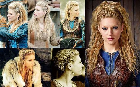 Coiffure Lagertha Lothbrok, Haircut Idea, Viking Wedding, Viking Costume, Nordic Vikings, Viking Hair, Viking Style, Hair Dos, Hair Inspiration