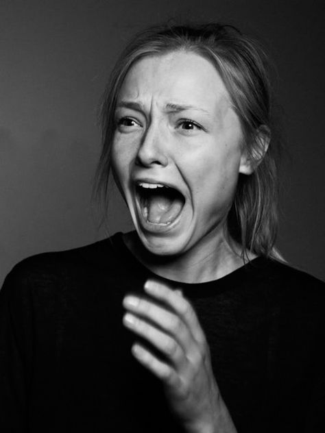 "That had not been a healthy sounding scream." Expression, hand, fear, powerful, intense, portrait, photo b/w. Scared Face, Facial Expressions Drawing, Emotion Faces, Expressions Photography, 얼굴 드로잉, Cody Christian, Face Drawing Reference, 얼굴 그리기, Rebecca Ferguson