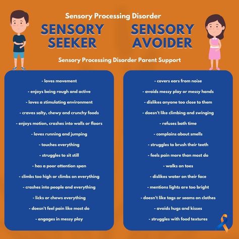 Sensory Avoider, Sensory Processing Disorder Symptoms, Sensory Seeker, Sensory Disorder, Sensory Input, Sensory Therapy, Sensory Diet, Sensory Overload, Processing Disorder