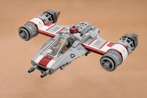 Top 10 favourite LEGO sci-fi builds inspired by the Star Wars universe [Feature] | The Brothers Brick Lego Mechanics, Wing Wing, Y Wing, Lego Starwars, Star Wars Spaceships, Lego Ship, Lego Spaceship, Awesome Lego, Star Wars Models