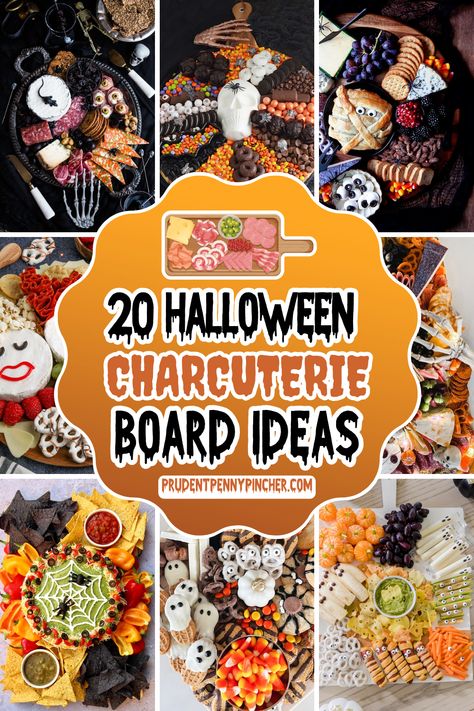 Make your Halloween spread unforgettable with these Halloween charcuterie boards that will wow your Halloween party guests. From eerie cheese and meat spreads for adults to Halloween treats and candy trays for kids, there’s something for everyone. Whether you are looking for spooky skeleton designs to Hocus Pocus-themed Halloween snack boards, there are a variety of Hallwoween appetizers that will add a touch of festive fun to your celebration. Charcuterie Birthday, Halloween Charcuterie Boards, Halloween Veggie Tray, Halloween Spread, Halloween Themed Snacks, Spooky Halloween Desserts, Snack Boards, Healthy Party Snacks, Meat And Cheese Tray