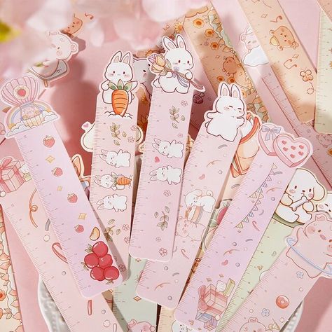 30pcs Cute Animal Rabbit Cat Bookmark Paper Reading Book Mark Kawaii Book Page Marker Message Card Stationery Supplies - Bookmark - AliExpress Kawaii Book, Anime Lifestyle, Cat Bookmark, Animal Rabbit, Creative Bookmarks, Paper Bookmarks, Student Drawing, Cute Bookmarks, Book Markers