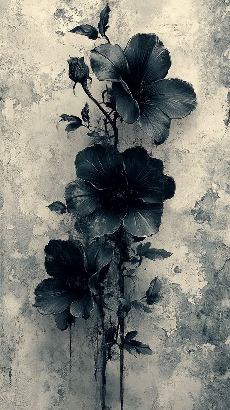 "Gothic Grunge Flower Art: Indigo & Bronze Vintage Aesthetic" Drawing Ideas Dark Aesthetic, Imagenes Aesthetic Vintage, Luxury Flowers Aesthetic, Gothic Art Aesthetic, Flowers Dark Aesthetic, Vintage Background Aesthetic, Dark Flower Aesthetic, Posters Vintage Aesthetic, Black Rose Wallpaper