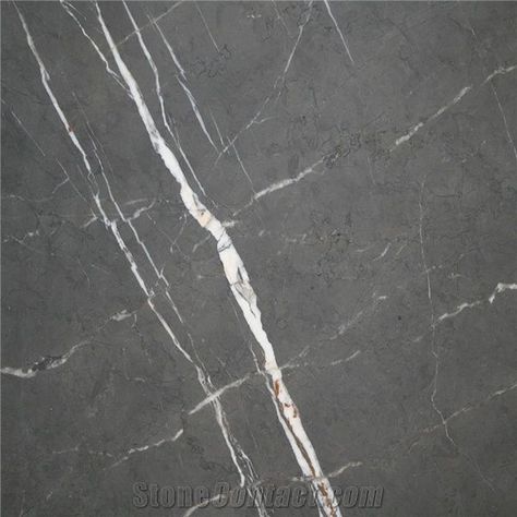 Pietra Gray Marble - Grey Marble - StoneContact.com Grey Marble Tile, Kitchen Design Countertops, Emperador Marble, Marble Countertops Kitchen, Contemporary Kitchens, Building Stone, Dark Grey Background, Marble Run, Gray Marble