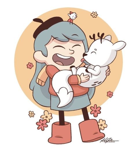 Hilda Concept Art, Hilda And Twig, Alfur Hilda Fanart, Hilda Art Style, Hilda Animation, Hilda Drawing, Hilda Cartoon, Hilda Fanart, Hilda Netflix