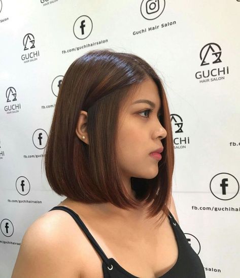 Long Bob Hairstyle, Bob Pixie Haircut, Short Bob Pixie, Bob Hairstyle Ideas, Shortish Hair, Sleek Short Hair, Classic Bob Haircut, Modern Bob, Bob Pixie