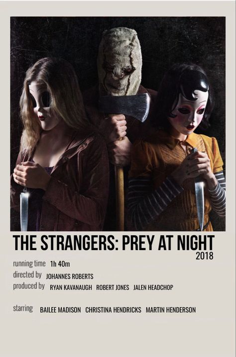 The Strangers Poster, Horror Polaroid Poster, Minimal Polaroid Movie Posters, The Strangers Movie, The Strangers Prey At Night, Sick Movie, Polaroid Movie Poster, Horror Movies List, Terror Movies