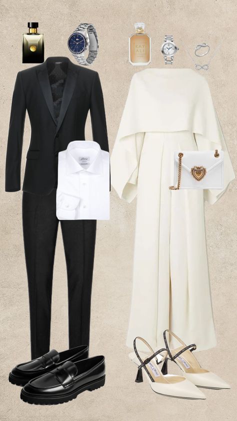 #outfit Couple Classy Outfits, Couple Classy, Couple Outfits Matching Classy, Bougie Outfits, Modest Christian Clothing, Couples Matching Outfits Swag, Couple Outfits Matching, Outfit Shuffles, Outfits Matching