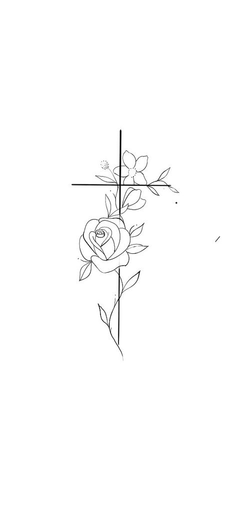 Line Art Tattoos, Catholic Art, Tattoo Design Drawings, Line Tattoos, Pretty Tattoos, Compass Tattoo, Flower Tattoos, Tattoo Drawings, I Tattoo