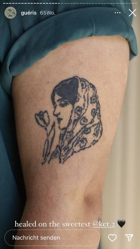 Portrait Style Tattoo, Mirrored Shoulder Tattoo, Steely Dan Tattoo, South Asian Tattoo, Tears Of The Kingdom Tattoo, Parisian Tattoo, Inner Bicep Tattoos For Women, Bold Line Tattoo, Small Shoulder Tattoo