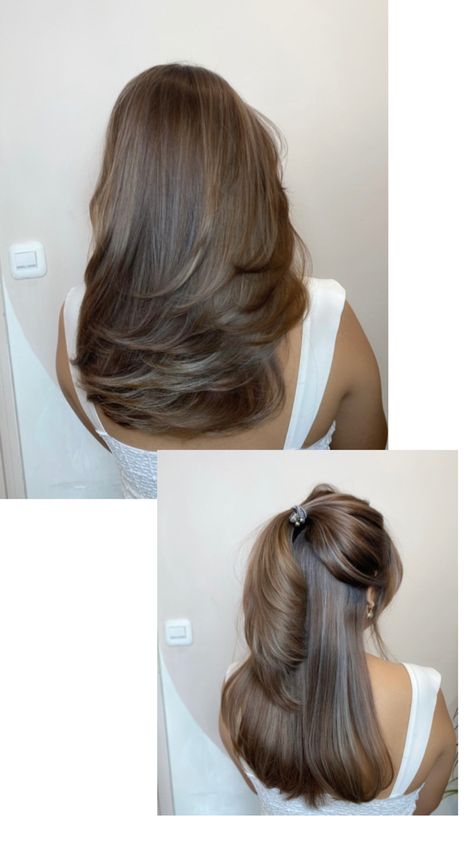 Milky Brown Hair, Brown Balayage, Dream Hair, Gorgeous Hair, Brown Hair, Balayage, Hair