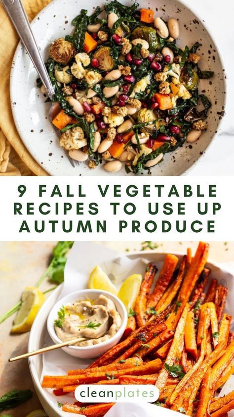 9 Fall Vegetable Recipes To Use Up Your Autumn Produce Autumn Vegetable Recipes, Fall Vegetable Recipes, Fall Vegetables Recipes, Autumn Produce, Sauteed Beet Greens, Thanksgiving Veggies, Roasted Fall Vegetables, Root Vegetables Recipes, Vegetable Side Dishes Healthy