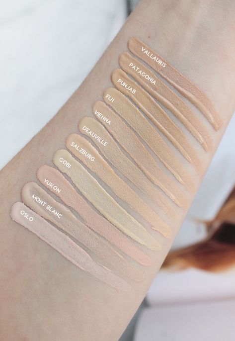 Nars Longwear Foundation Swatches, Nars Natural Radiant Foundation Swatches, Nars Natural Radiant Longwear Foundation, Nars Foundation Swatches, Haus Labs Foundation Swatches, Nars Radiant Longwear Foundation, Nars Concealer Swatches, Nars Foundation Shades, Kryolan Makeup