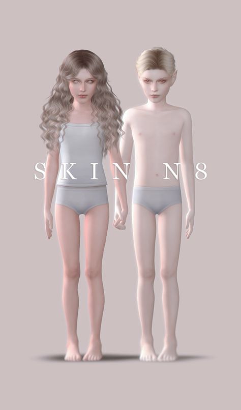 Genetics set for children! | DDARKSTONEE on Patreon Sims 4 Body Hair, Mods Sims 4, Sims 4 Hair Male, The Sims 4 Skin, The Sims 4 Pc, Sims 4 Anime, Sims 4 Children, Sims 4 Cc Skin, Tumblr Sims 4