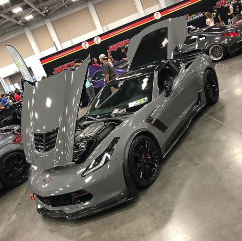 Widebody Corvette, Corvette C7 Z06, Corvette Race Car, C7 Z06, Gray Photo, C8 Corvette, Cj Jeep, Nardo Grey, Chevrolet Corvette C7