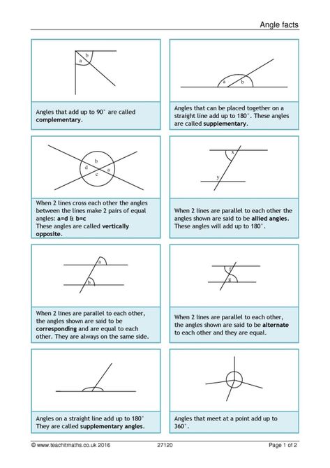 Angle facts Angle Properties, Circle Worksheet, Maths Revision, Gcse Maths Revision, Angles Math, Angle Relationships, Gcse Maths, Angles Worksheet, Relationship Worksheets