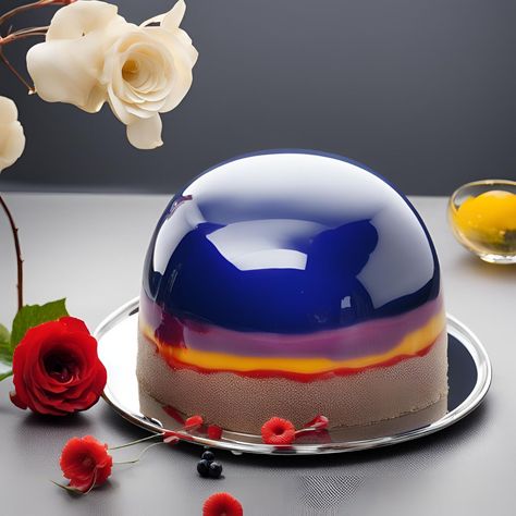 Mirror Glaze Recipe Raspberry Mirror Glaze, Black Sea Bass Recipe, Mirror Glaze Recipe, Cake World, White Food Coloring, Sea Bass Recipes, Stunning Cakes, Creamy Avocado Sauce, Grill Cheese Sandwich Recipes