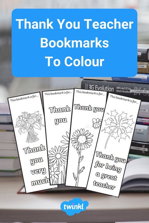 Teachers Day Bookmarks Handmade, Teachers Day Bookmark, Appreciation Images, Bookmarks Diy, Classroom Goals, Handmade Bookmarks Diy, Teachers Day Card, Teacher Templates, Handmade Bookmarks