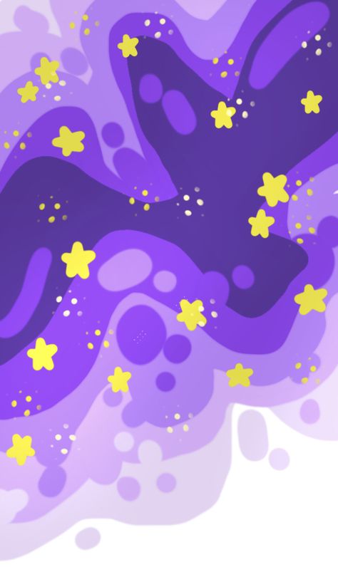 Star Design Aesthetic, Simple Background Ideas, Cute Space Aesthetic, Purple Star Aesthetic, Cool Patterns To Paint, Purple Stars Aesthetic, Purple Star Background, Yellow Purple Aesthetic, Purple And Yellow Wallpaper