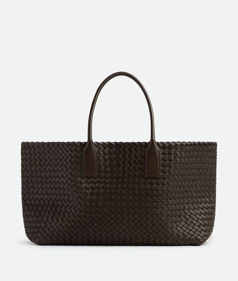 Bottega Veneta Bag Tote, Bottega Veneta Bag, Leather Denim, Louis Vuitton Shoulder Bag, Wallet Accessories, Zip Pouch, Medium Bags, Leather Tote Bag, Diamond Studs