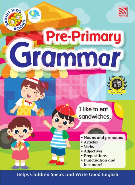 Bright Kids Pre-Primary Grammar Sample Book Pre Primary Activities, Grammar Activities For Kids, Kids English Worksheets, Worksheets For Kids English, Primary School Worksheets, Children Worksheets, Phonics Reading Activities, Learn English Kid, English Books For Kids