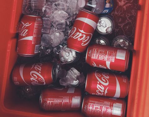 i n s t a g r a m - @ellxgymnxst Cherry Coke Aesthetic, Red Tumblr Aesthetic, Coke Aesthetic, Aesthetics Tumblr, Cherry Coke, Cherry Coke Can, Dr Pepper Can, I See Red, Coke Cola