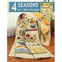 Month Design, Bed Quilts, Lap Quilts, Monthly Themes, Sampler Quilt, Block Of The Month, The Four Seasons, Small Quilts, 4 Seasons