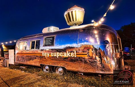 Hey Cupcake!, Austin Texas by Visualist Images, via Flickr Air Stream, Austin Food, Food Trailer, Texas Travel, Commercial Photographer, Experiential, Austin Texas, Food Truck, Places Ive Been