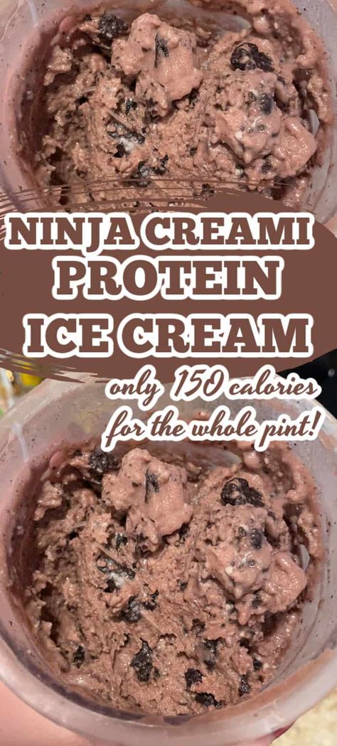 Creami Protein Ice Cream, Ice Cream Maker Recipes Healthy, Ninja Ice Cream Recipe, Protein Ice Cream Recipe, Protein Ice Cream Recipes, Healthy Ice Cream Recipes, Ice Cream Maker Recipes, Ninja Recipes, Creamy Recipes