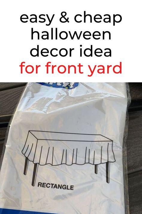 Cheap Easy Halloween Decorations Diy Front Porches, Diy Halloween Mailbox Decor, Diy Halloween Front Porch Decorations, Halloween Porch Light Cover, Ghost Porch Decoration, Front Porch Halloween Ideas Simple, Cheap Halloween Decorations Outdoor Diy Simple, Ghost Porch Decor, Diy Halloween Porch Decorations