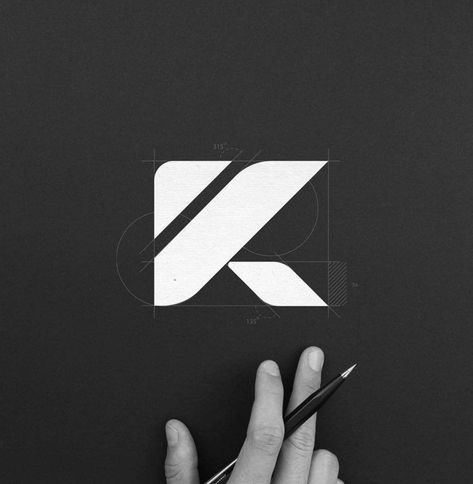 K Logo, K Logos, Architecture Logo, Logo Design Inspiration Branding, Real Estate Logo Design, Square Logo, Logo Design Process, Word Mark Logo, Instagram Branding