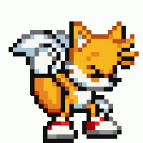 Sonic Fox GIF - Sonic Fox Tails - Discover & Share GIFs Tails Gif Pixel, Tails Pfps Sonic, Sonic Sprites Gif, Tails Gif Sonic, Sonic Pixel Art Gif, Tails X Sonic, Tails The Fox Sonic, Sonic Gif, Sonic Advance