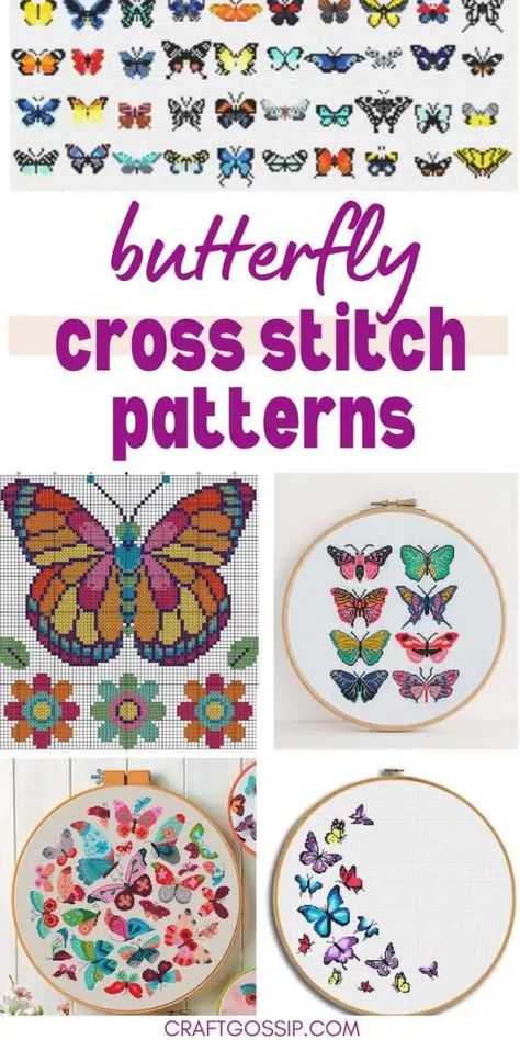 Butterfly Cross Stitch Patterns – Cross-Stitch Free Butterfly Cross Stitch Pattern, Cross Stitch Butterfly Pattern Free, Cross Stitch Patterns Butterfly, Butterfly Cross Stitch Pattern Free, Cross Stitch Butterfly Pattern, Cross Stitch Butterfly, Stitch Butterfly, Counted Cross Stitch Patterns Free, Knitting Quilt