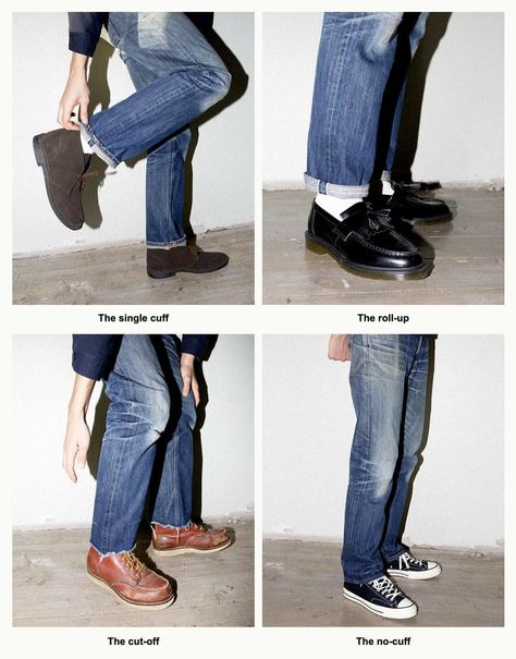 When it comes to cuffing (or not cuffing), there really are no rules. Folded, rolled, left unfolded, or even cropped, for that frayed hem. — How do you prefer your jeans? http://nj.to/2Ug Graphic Instagram, No Rules, Nudie Jeans, Cropped Jeans, Tatting, Harem Pants, Cuff, Things To Come, Instagram Post