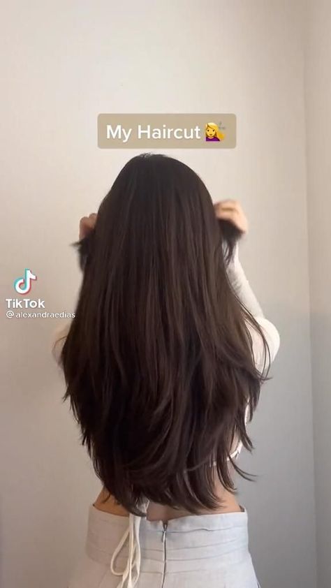 Cute Haircuts For Long Hair With Curtain Bangs, Haircut Inspo Long Curtain Bangs, Long Haircut Inspo 2023, Haircuts That Dont Require Styling, Layer Cut With Curtain Bangs Long Hair, Best Haircuts For Long Hair Round Face, Haircut Reference Long Hair, Layers With Thick Hair, Haircuts For Medium Hair With Layers And Curtain Bangs