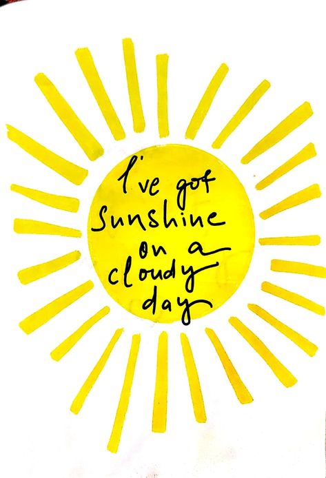 Sunshine On A Cloudy Day, Theatre Company, Iphone Background Wallpaper, Cloudy Day, Kids Art, Background Wallpaper, Kids Art Projects, Iphone Background, Doodle Art