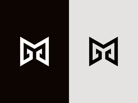 GM / MG Monogram by Sabuj Ali on Dribbble Mg Monogram, Gm Logo, Mg Logo, Super Tattoo, Unique Business Cards Design, Initial Tattoo, Monogram Logo Design, Unique Business Cards, Monogram Design