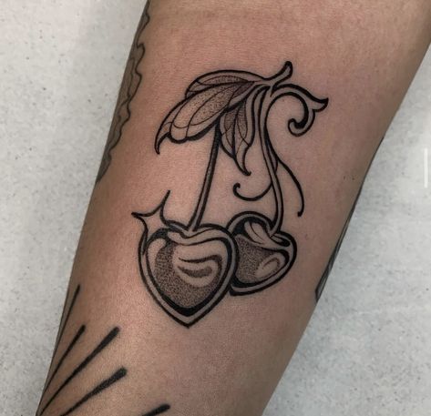 Happy Traditional Tattoo, Flash Leg Tattoo, 90s Style Tattoos, American Traditional Tattoos Women Black, American Traditional Calf Tattoo, Large Hand Tattoo, Like Work Tattoo, Significant Other Tattoos, 4 Inch Tattoo