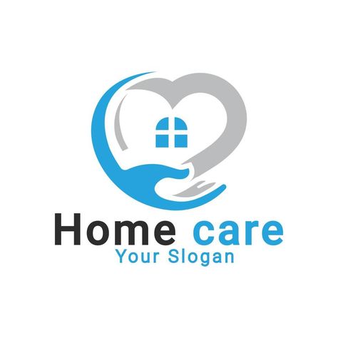 Caregiver Logo Design, Home Care Logo Design, Homecare Logo, Home Health Care Logo, Health Care Logo Design, Home Care Logo, Health Care Logo, Senior Health Care, Elderly Home Care