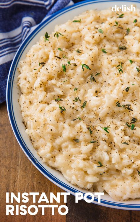 Instant Pot Risotto, Best Instant Pot Recipe, Winter Dinner, Risotto Recipes, Easy Instant Pot Recipes, Instant Pot Dinner Recipes, Instapot Recipes, Instant Pot Pressure Cooker, Pressure Cooker Recipes