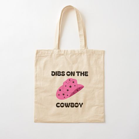 Get my art printed on awesome products. Support me at Redbubble #RBandME: https://www.redbubble.com/i/tote-bag/Dibs-On-The-Cowboy-by-WketchArt/154079762.P1QBH?asc=u Dibs On The Cowboy, Cowboy Design, The Cowboy, Inspired Homes, Home Decor Inspiration, Bag Sale, Decor Inspiration, My Art, Awesome Products