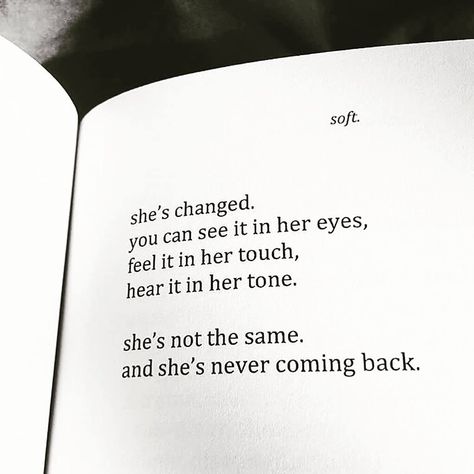 she’s never coming back. She Is Back Quotes, When She, Note To Self Quotes, Self Quotes, Real Quotes, Note To Self, The Words, Vision Board, How Are You Feeling