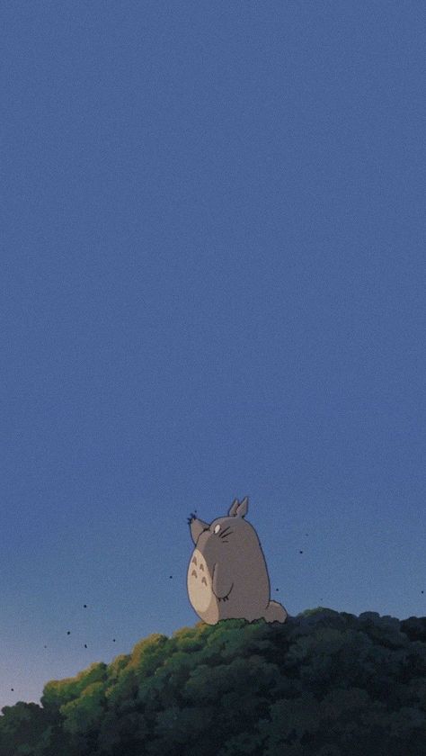 Ghibli Simple Wallpaper, Totoro Cute Wallpaper, Aesthetic Totoro Wallpaper, Studio Gibhili Wallpaper, Studio Ghibli Wallpaper Hd, Studio Ghibli Art Wallpaper, Ghibli Iphone Wallpaper, Background Studio Ghibli, My Neighbor Totoro Wallpaper