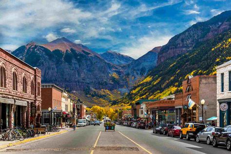 Travel America, Telluride Colorado, Estes Park Colorado, Breckenridge Colorado, Vail Colorado, Aspen Colorado, Beautiful Streets, Mountain Village, Conde Nast Traveler