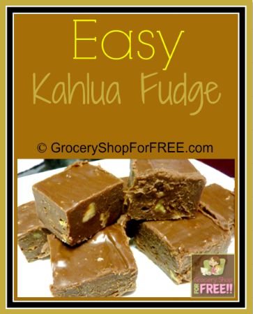 Fancy Fudge, Coffee Fudge Recipes, Kahlua Fudge, Simple Fudge Recipe, Simple Fudge, Coffee Fudge, Old Fashioned Fudge, Microwave Fudge, Baking Cookbooks