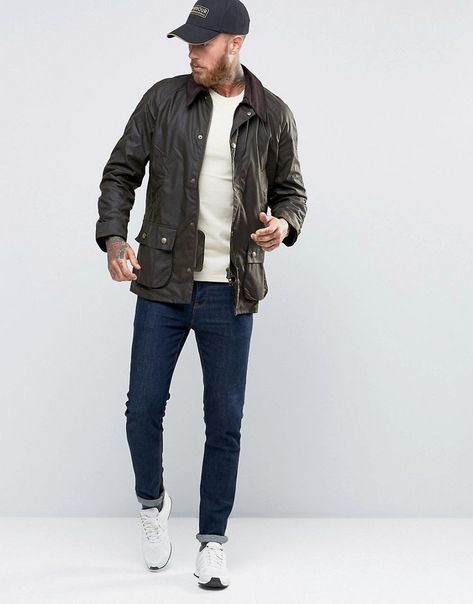 Barbour Waxed Jacket Mens, Men’s Barbour Jacket, Green Barbour Jacket Outfit, Barbour Ashby Outfit, Barbour Bedale Outfit, Barbour Ashby Jacket Men, Barbour Outfit Men, Barbour Jacket Mens Outfit, Barbour Style Men