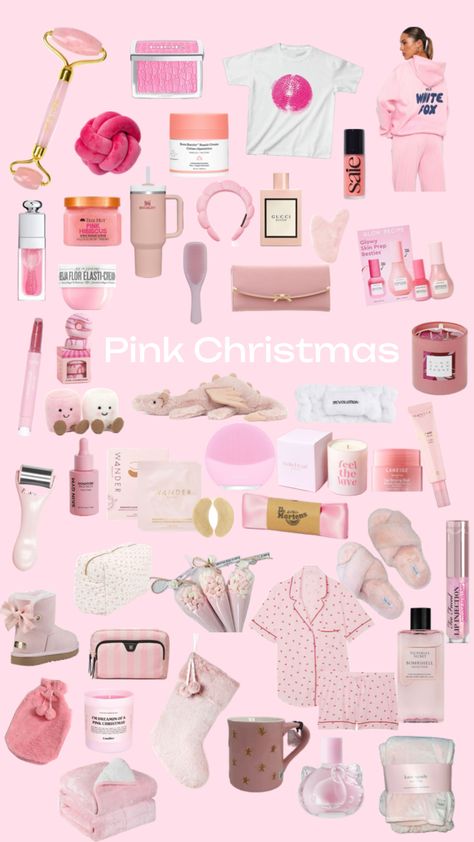 #pink #christmas #wishlist #list Online Christmas List, Christmas Prep List, Pink Christmas List, Pink Christmas Wishlist, Girly Christmas List, Pink Christmas Presents, Christmas Wants, Teen Christmas Wishlist, Preppy Christmas List